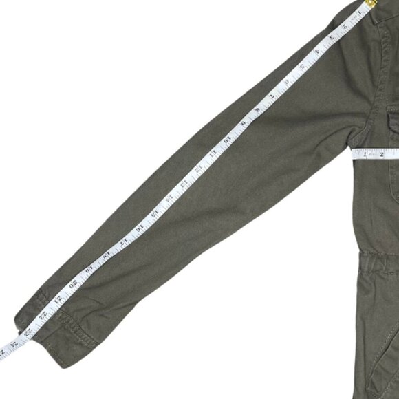 Sky and Sparrow Cotton Military Style Olive Fringe Utility Jacket Gorpcore XS - Picture 6 of 8